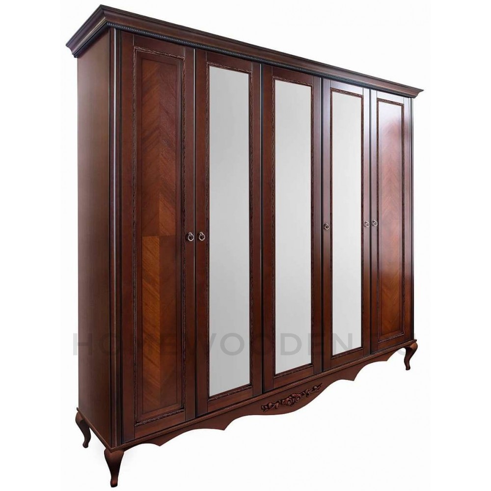 Шкаф 5-дверный Неаполь Т-455Д