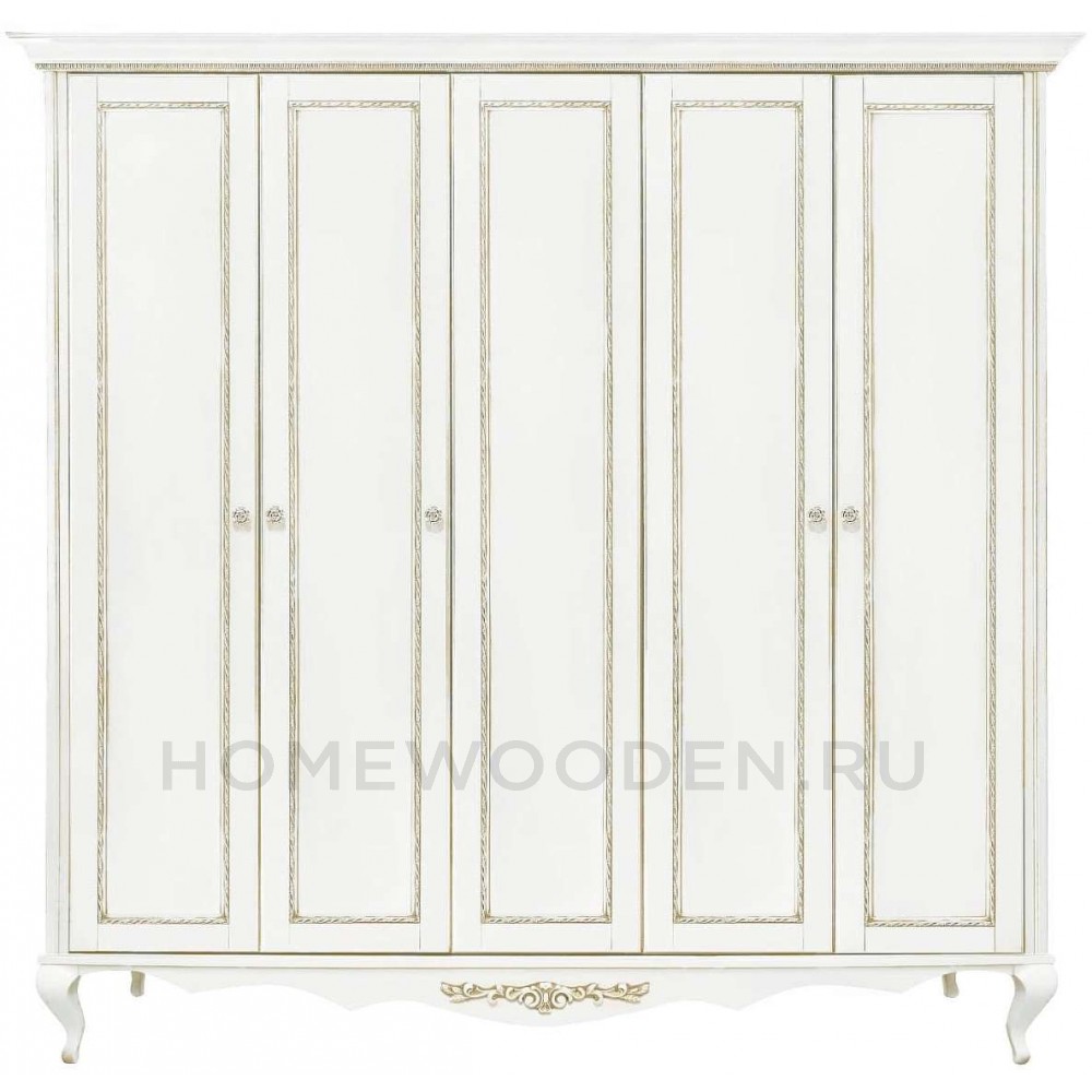 Шкаф 5-дверный Неаполь Т-455Д