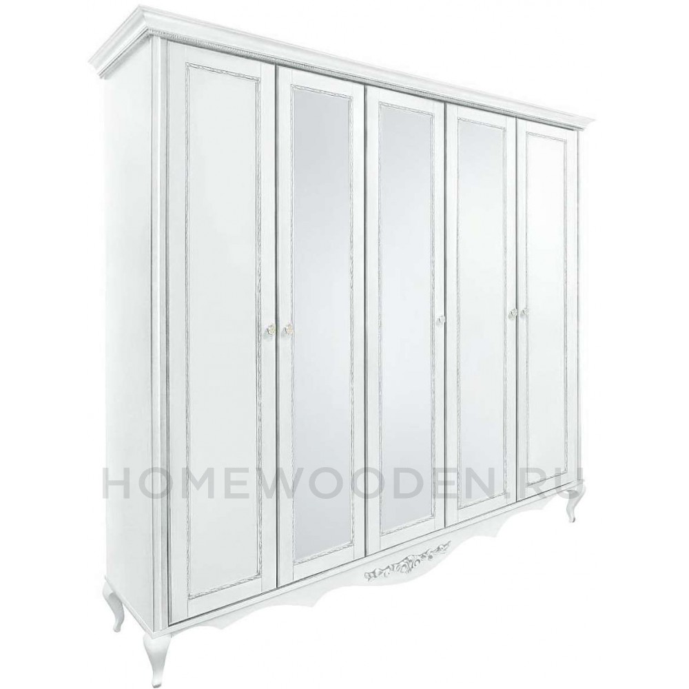 Шкаф 5-дверный Неаполь Т-455Д