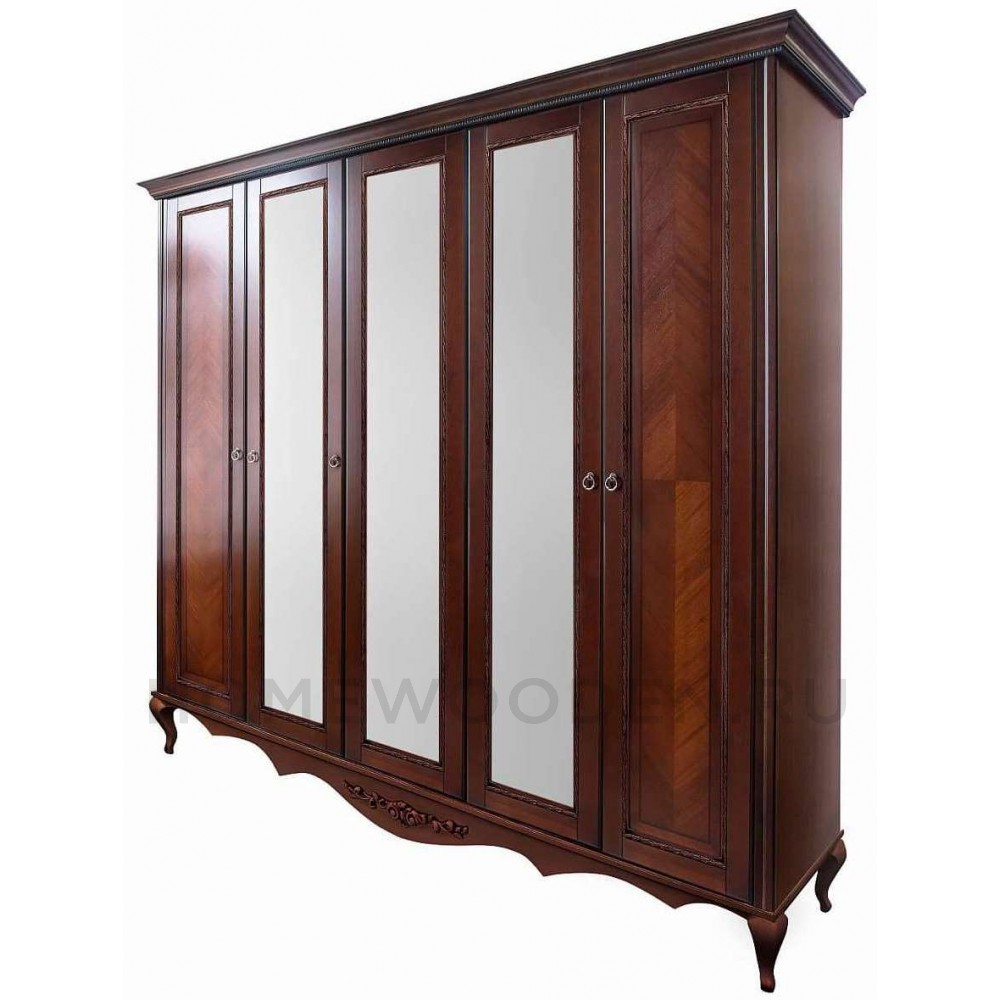 Шкаф 5-дверный Неаполь Т-455Д