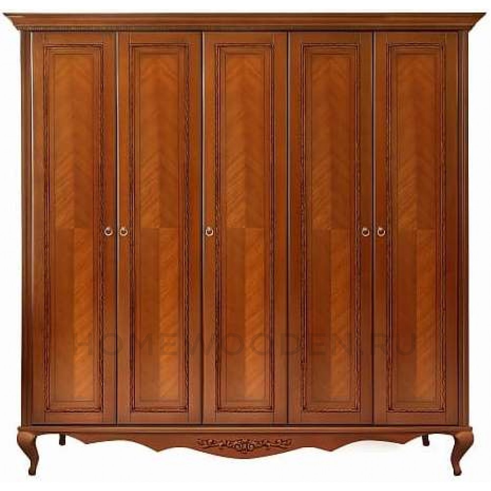 Шкаф 5-дверный Неаполь Т-455Д