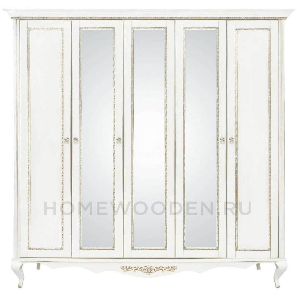 Шкаф 5-дверный Неаполь Т-455Д