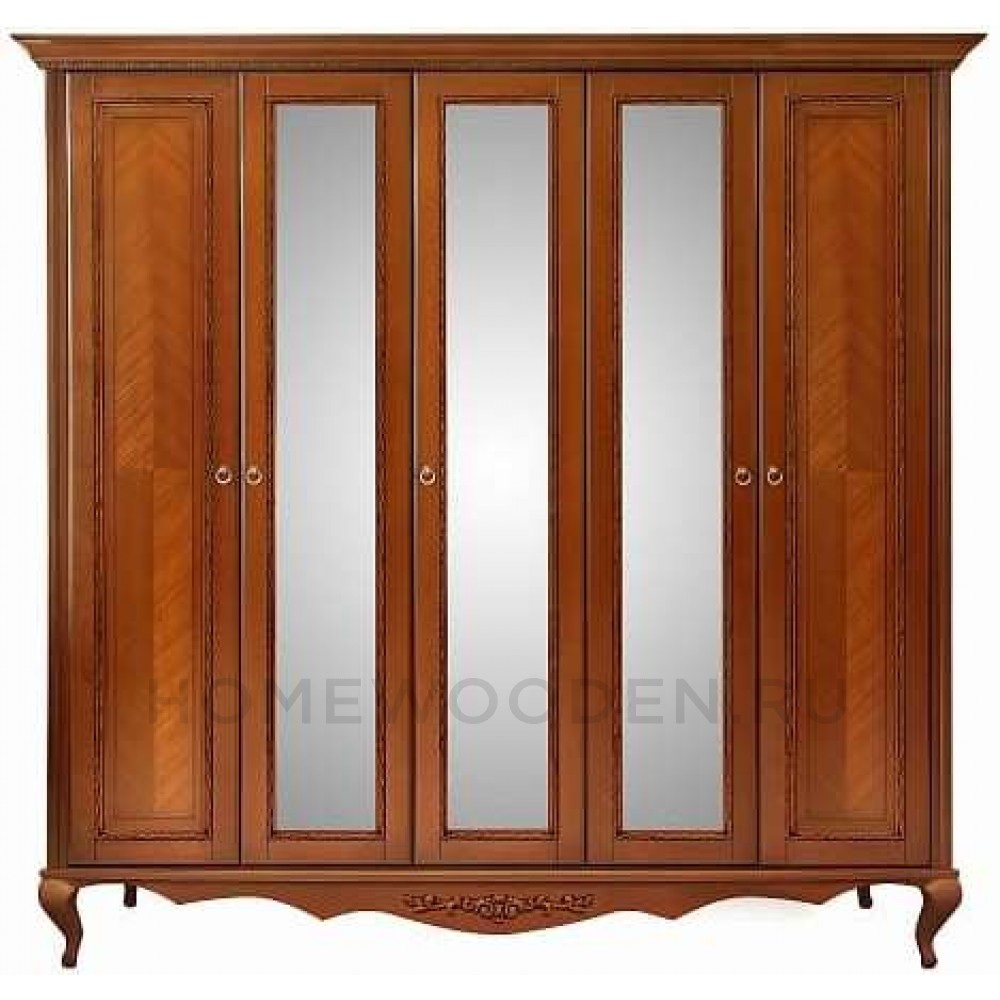 Шкаф 5-дверный Неаполь Т-455Д