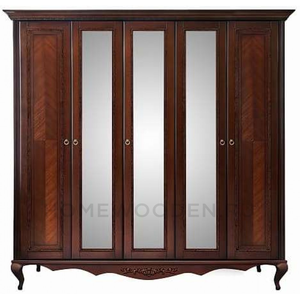 Шкаф 5-дверный Неаполь Т-455Д