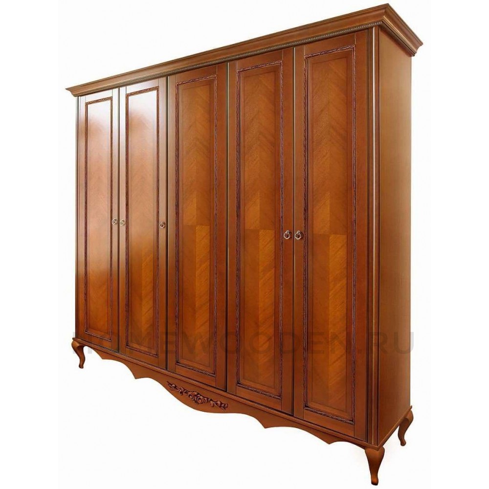 Шкаф 5-дверный Неаполь Т-455Д