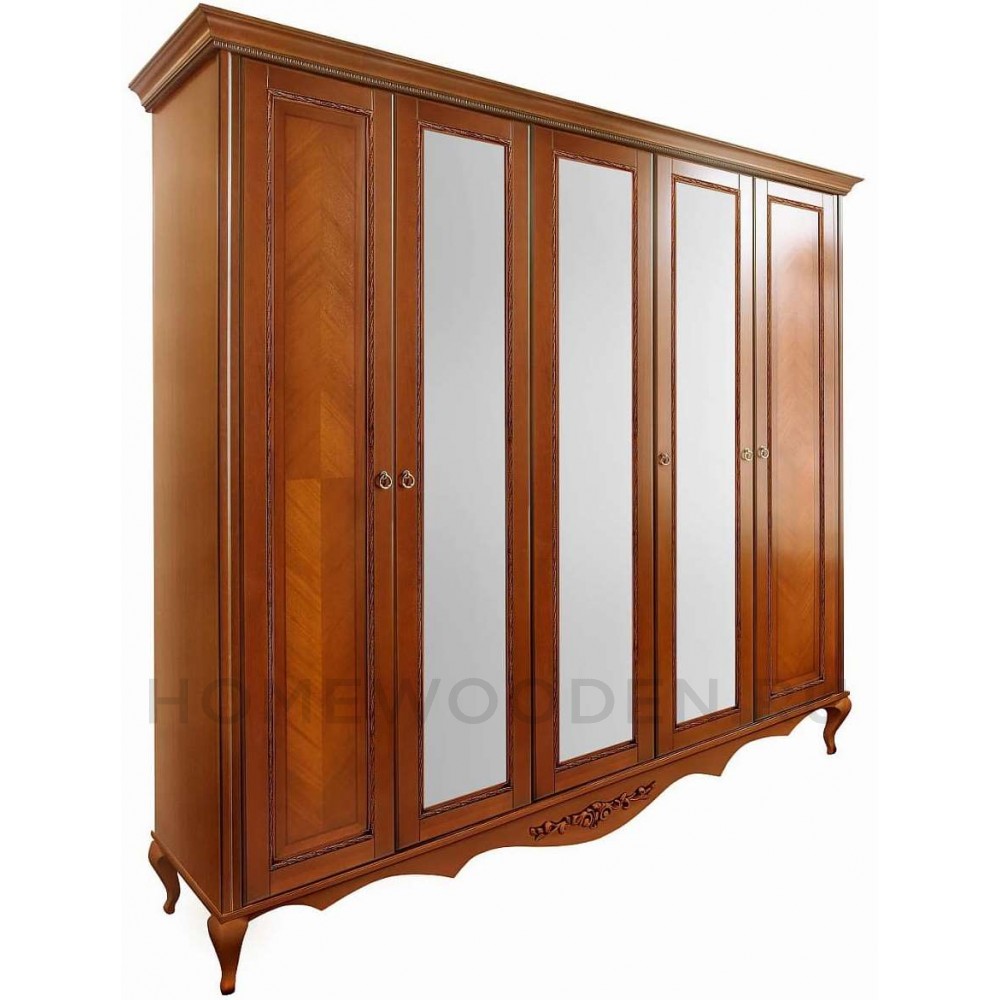 Шкаф 5-дверный Неаполь Т-455Д