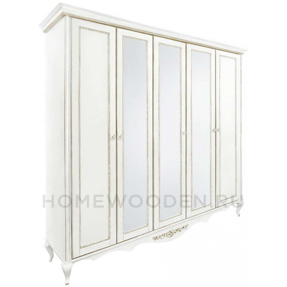 Шкаф 5-дверный Неаполь Т-455Д