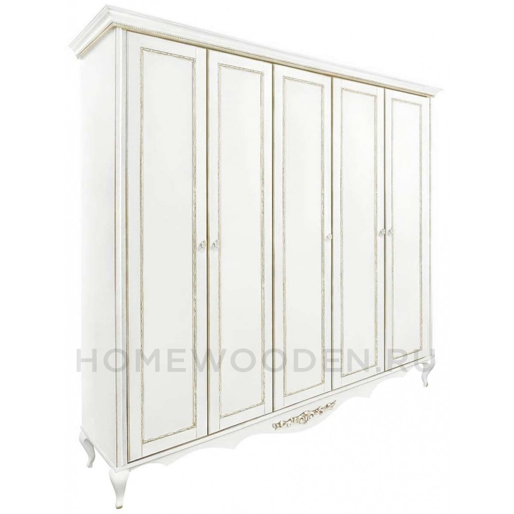 Шкаф 5-дверный Неаполь Т-455Д