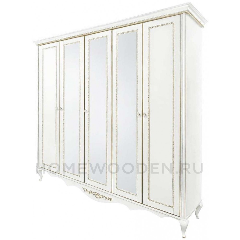 Шкаф 5-дверный Неаполь Т-455Д