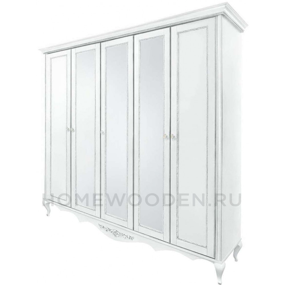 Шкаф 5-дверный Неаполь Т-455Д