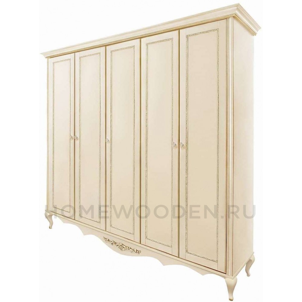 Шкаф 5-дверный Неаполь Т-455Д
