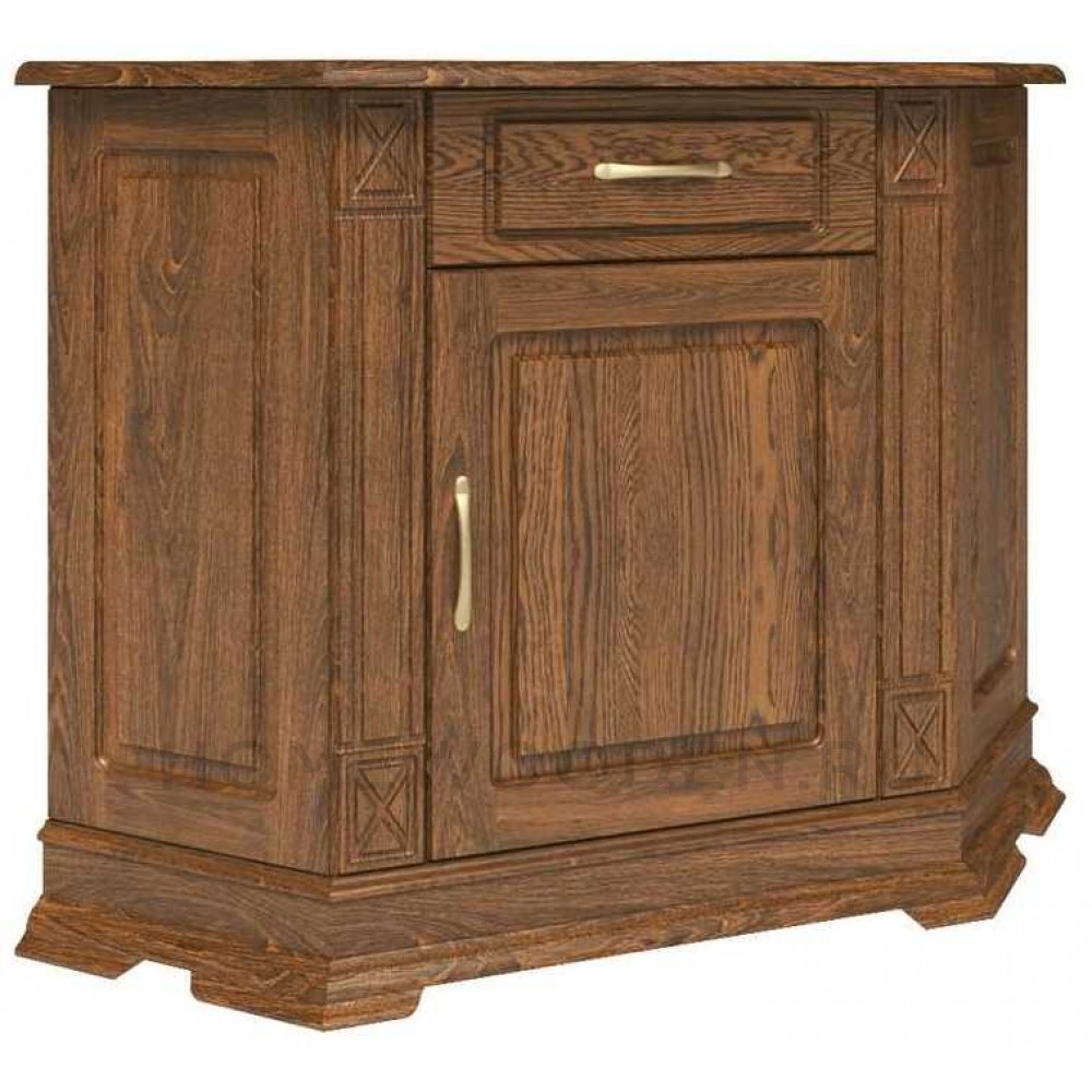 Тумба угловая Верди Классик П1.0487.0.01 (П487.01)