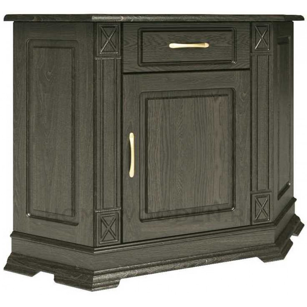 Тумба угловая Верди Классик П1.0487.0.01 (П487.01)