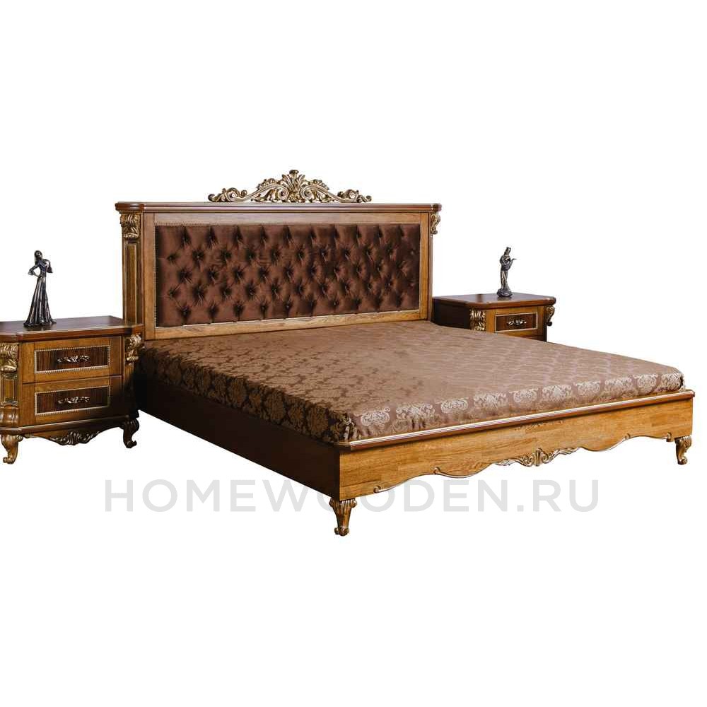 Кровать двойная Альба 16/1пк П524.05/1к