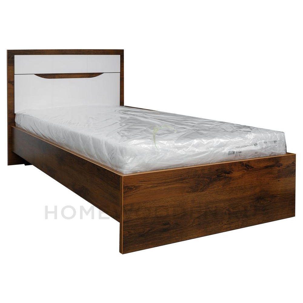 Кровать одинарная Монако с низким изножьем