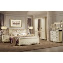 Спальня Алези Слоновая кость с золочением