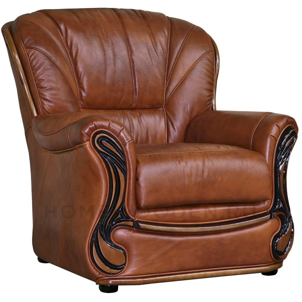 Кресло кожаное Изабель 2