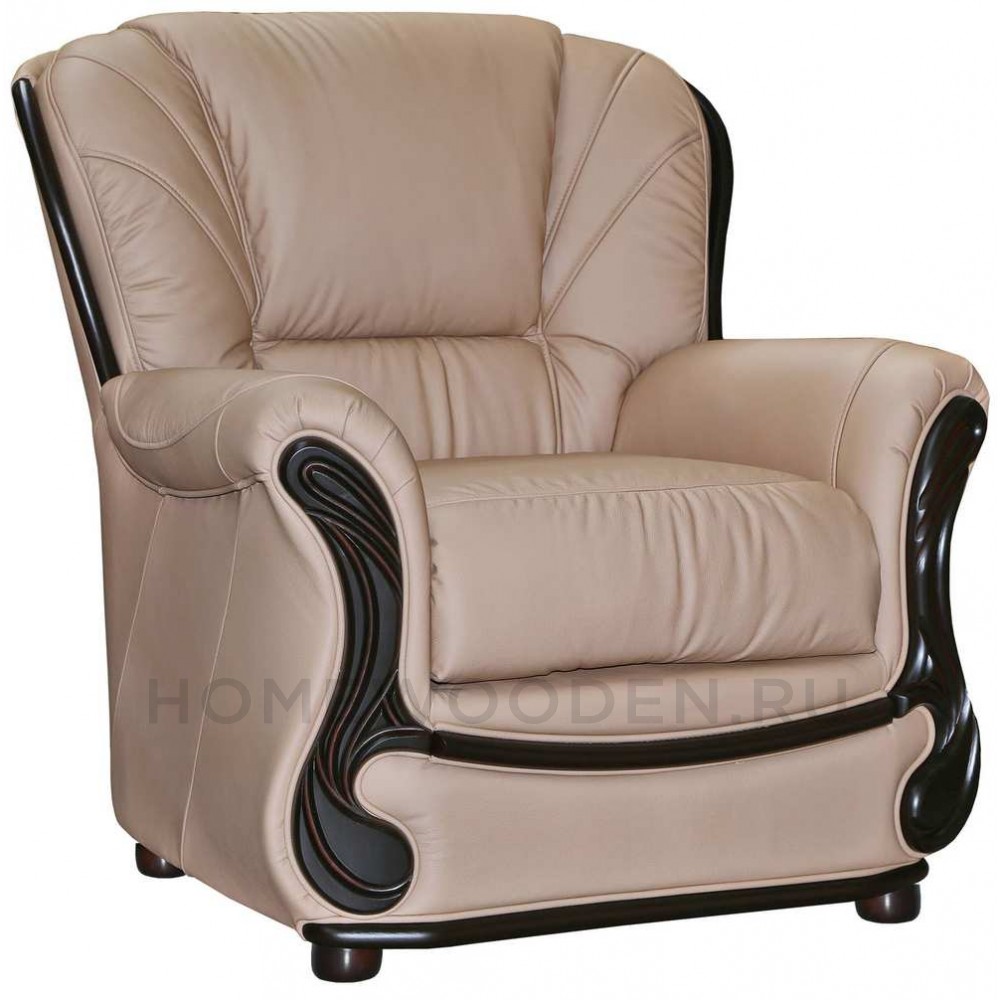 Кресло кожаное Изабель 2