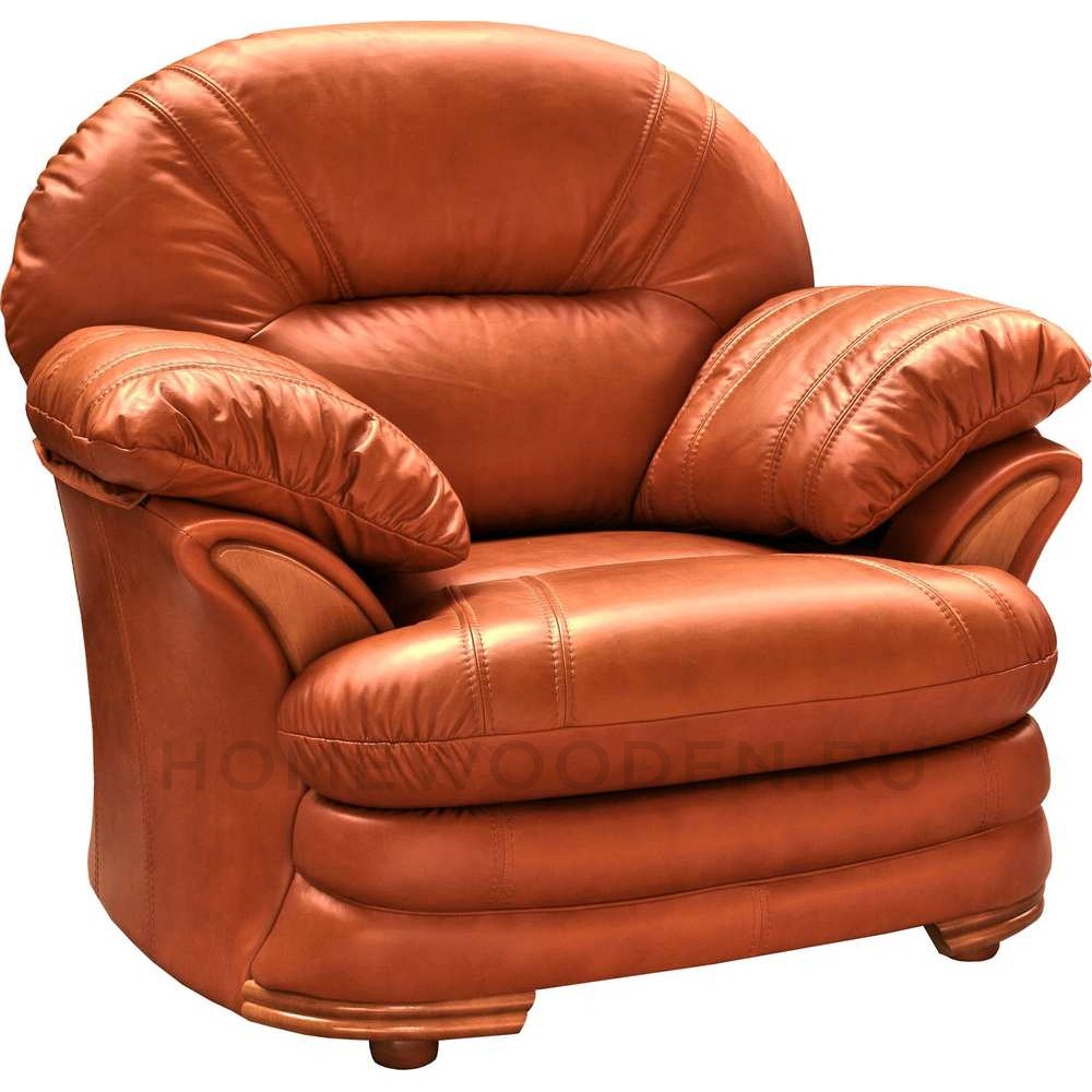 Кресло кожаное Йорк