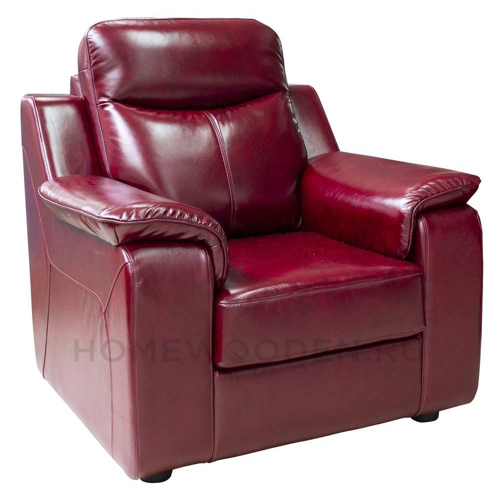 Кресло кожаное Люксор