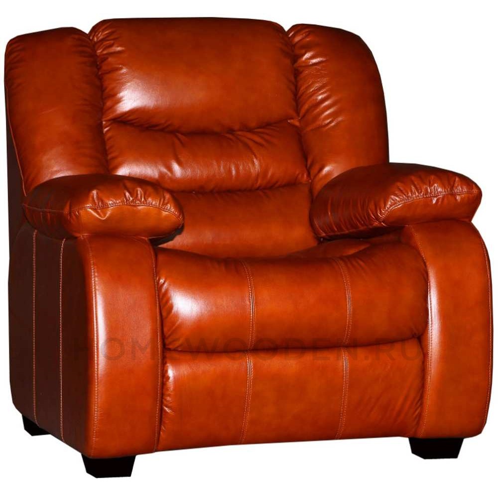 Кресло кожаное Манчестер