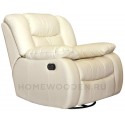 Кресло кожаное реклайнер Манчестер 1Р