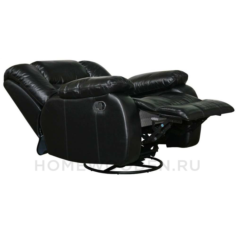 Кресло кожаное реклайнер Манчестер 1Р