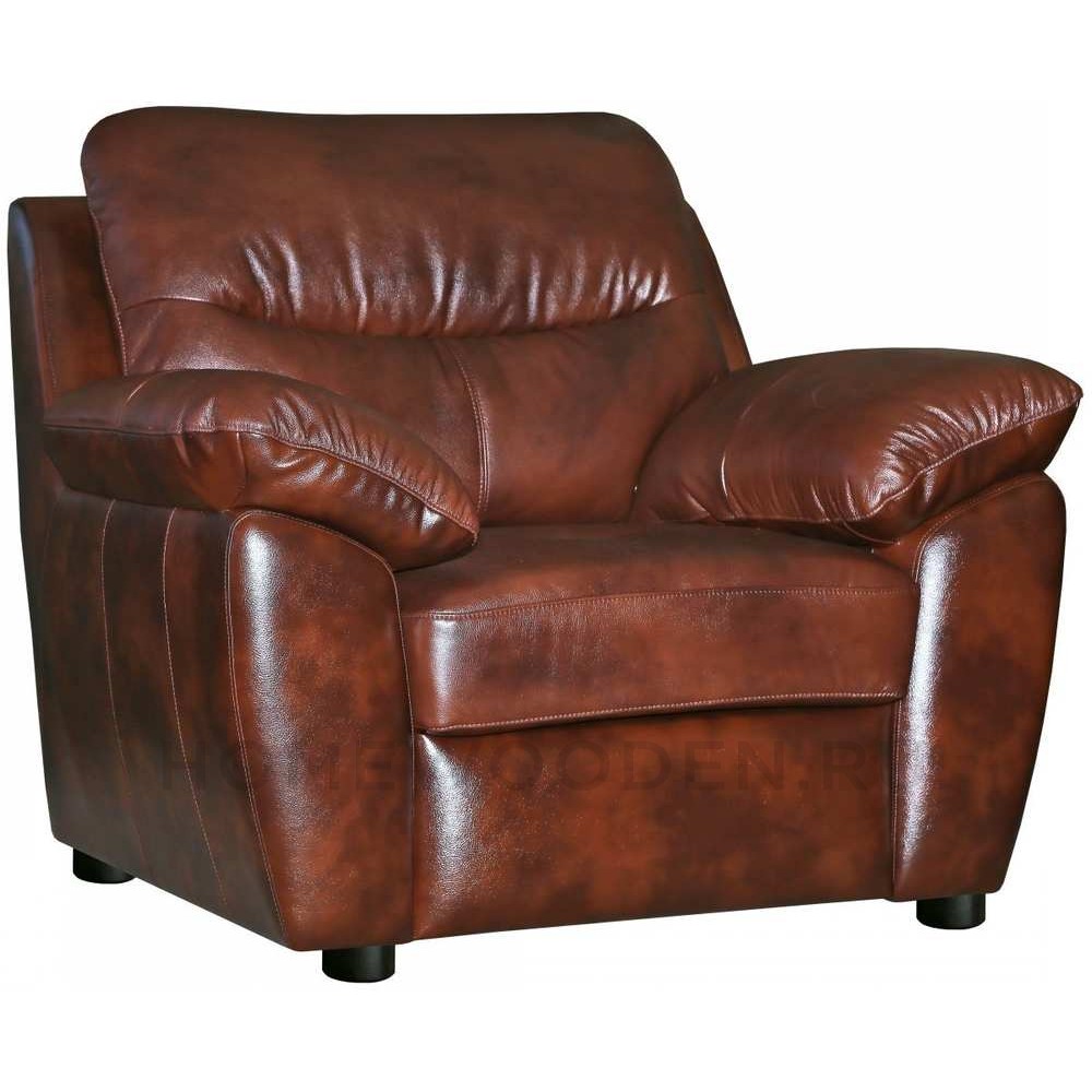 Кресло кожаное Плаза