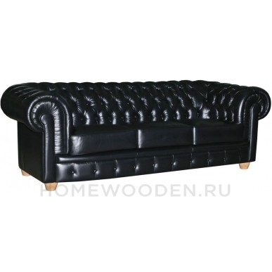 Диван кожаный Честерфилд 32