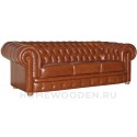 Диван кожаный Честерфилд 32