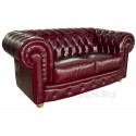 Диван кожаный Честерфилд 22