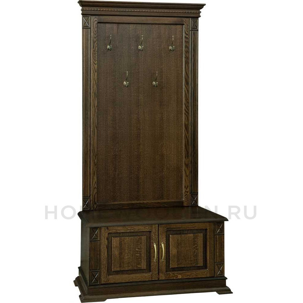 Тумба с вешалкой Верди Классик П3.0487.3.05 (П433.05)