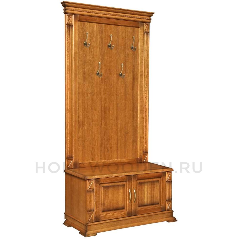 Тумба с вешалкой Верди Классик П3.0487.3.05 (П433.05)