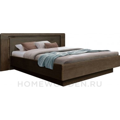 Кровать двуспальная Хедмарк с широким изголовьем