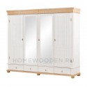 Шкаф "Хельсинки" 4SPGT-M из массива сосны
