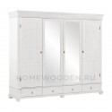 Шкаф "Хельсинки" 4SPGT-M из массива сосны