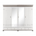 Шкаф "Хельсинки" 4SPGT-M из массива сосны