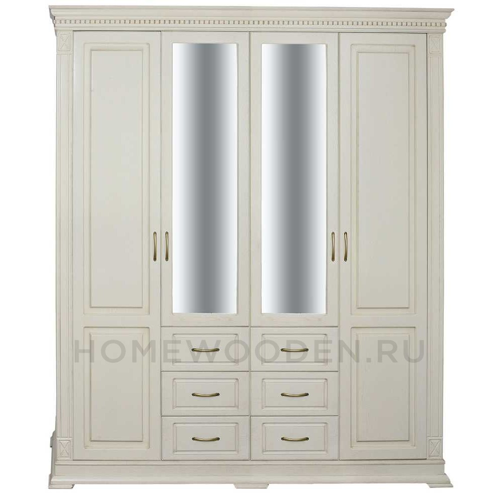 Шкаф для одежды 4д Верди Классик П3.0487.1.01 (П434.01)