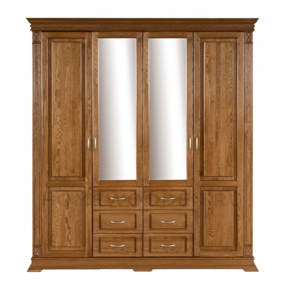 Шкаф для одежды 4д Верди Классик П3.0487.1.01 (П434.01)