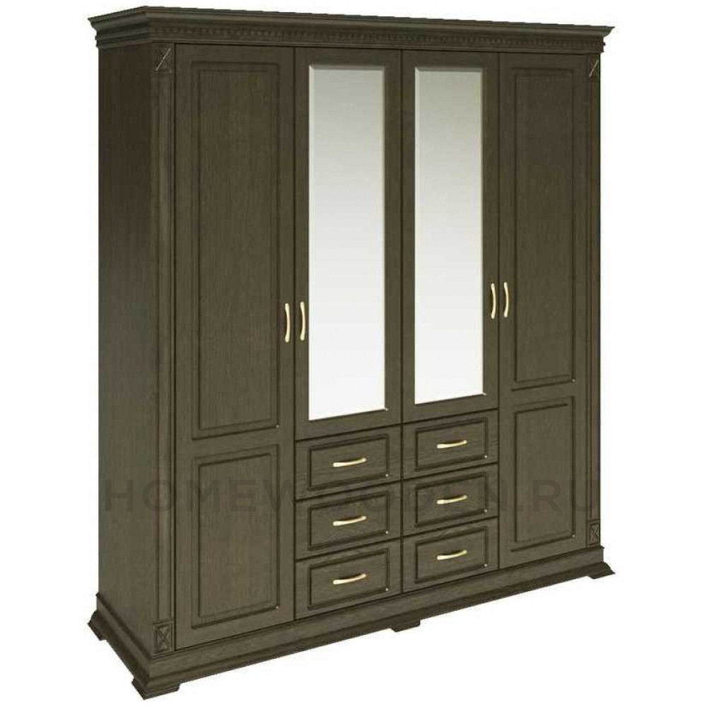 Шкаф для одежды 4д Верди Классик П3.0487.1.01 (П434.01)