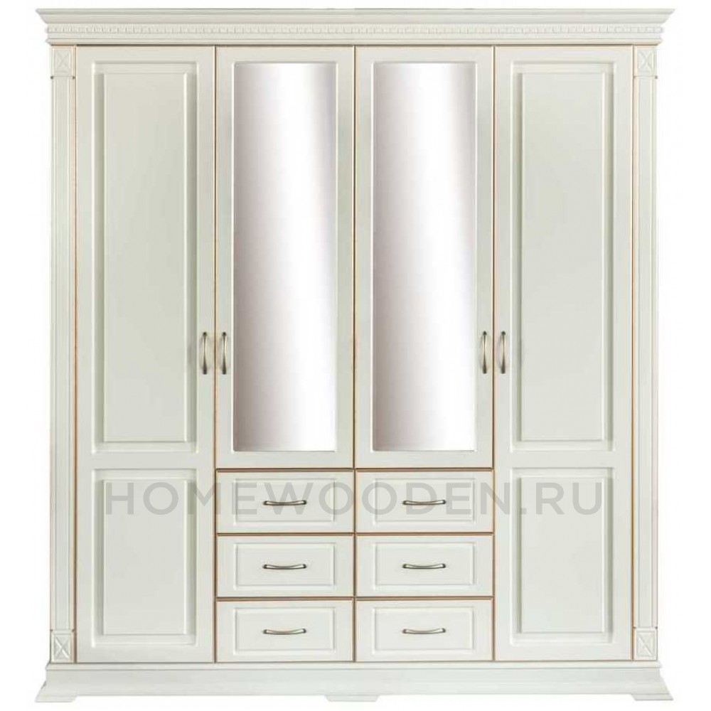 Шкаф для одежды 4д Верди Классик П3.0487.1.01 (П434.01)