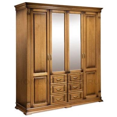 Шкаф для одежды 4д Верди Классик П3.0487.1.01 (П434.01)