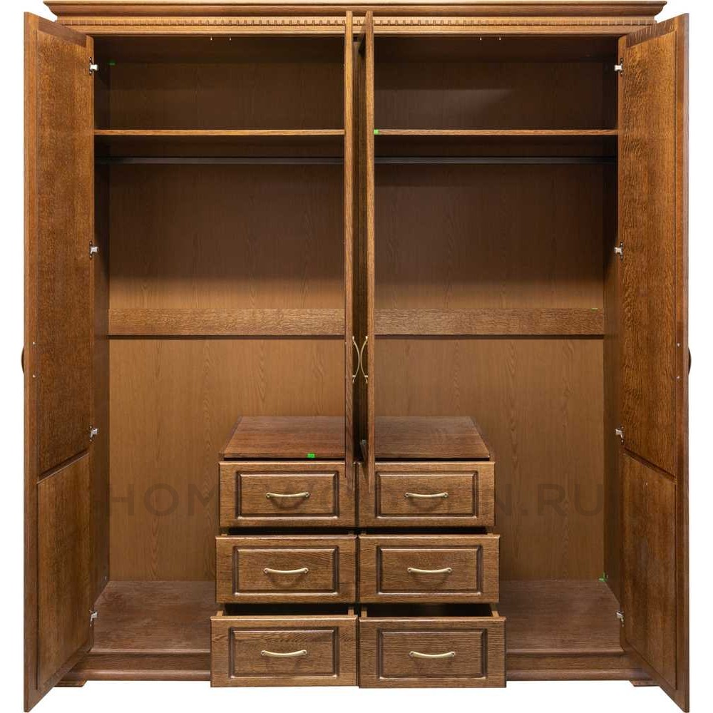 Шкаф для одежды 4д Верди Классик П3.0487.1.01 (П434.01)