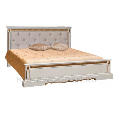 Кровать с мягкой спинкой Милана 14/1п П294.21/1