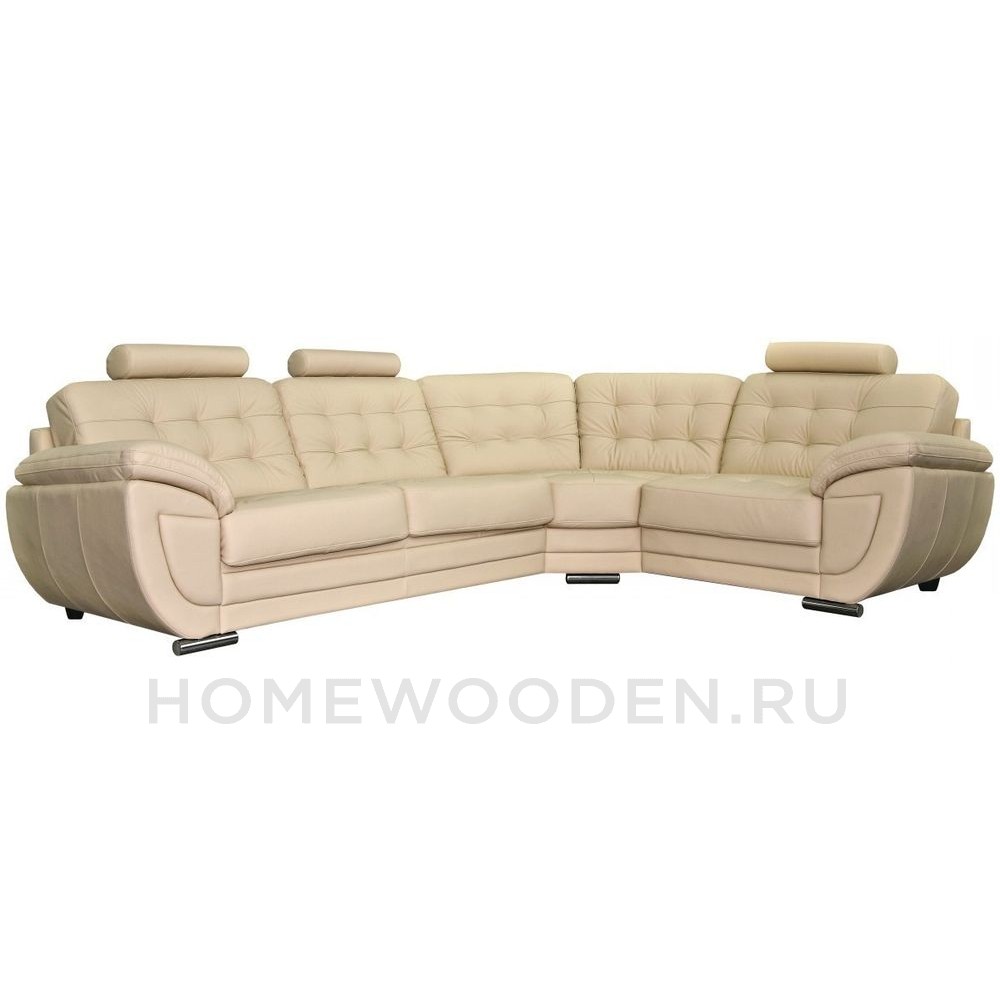 Диван угловой кожаный Редфорд