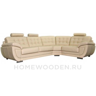 Диван угловой кожаный Редфорд