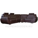 Диван угловой кожаный Редфорд