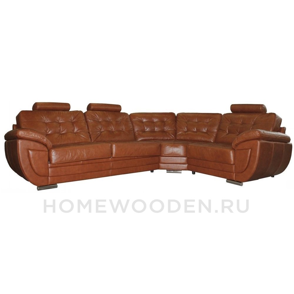 Диван угловой кожаный Редфорд