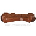 Диван угловой кожаный Редфорд