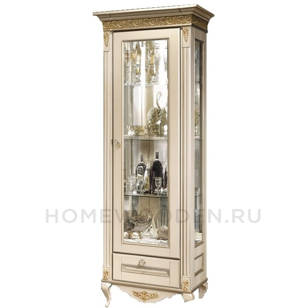 Шкаф витрина Неаполь Т-401R